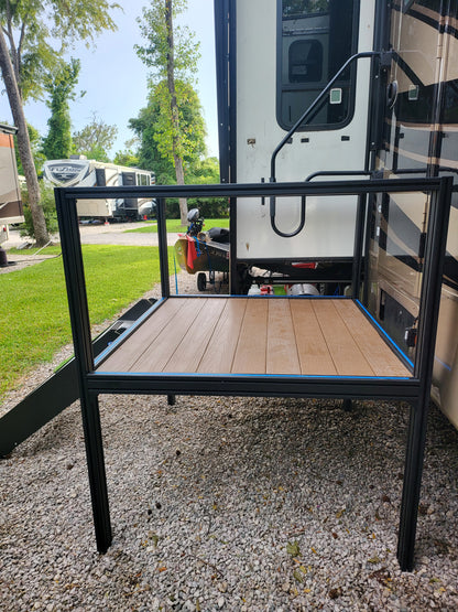 4 ft. x 4 ft. RV deck